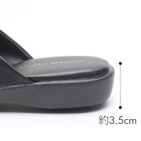 【アツコマタノ】サンダル シルエット猫サンダル M/L