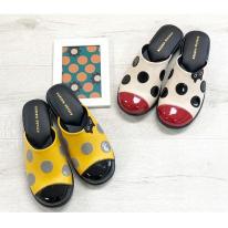 【アツコマタノ】サンダル てんとう虫 M/L