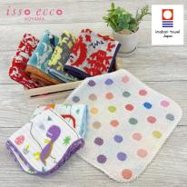 【イッソ・エッコ】今治タオル 日本製 ミニハンカチ 22×22cm