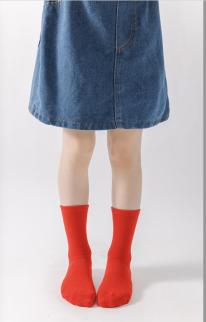 靴下 キッズ カラー無地ソックス Ｌサイズ　単品販売　２５色よりお選びください。30足セット