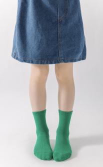 靴下 キッズ カラー無地ソックス Ｌサイズ　単品販売　２５色よりお選びください。30足セット