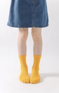 靴下 キッズ カラー無地ソックス Ｌサイズ　単品販売　２５色よりお選びください。30足セット