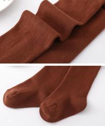 綿混 レギンス タイツ キッズ 子供シンプル 防寒 女の子 男の子男女兼用 秋冬