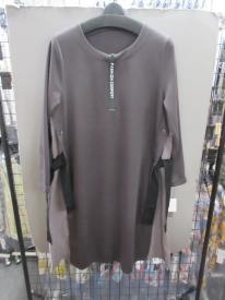 配色ワンピース