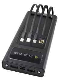 ソーラーパワーバンクIII　モバイルバッテリー　スマホ充電　節電対策  停電対策