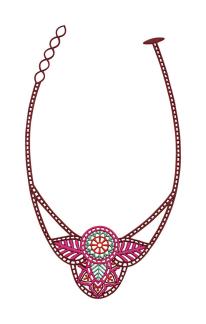 【夏前特価】Batucada（バチュカダ）ハンドメイドネックレス　 インディアン