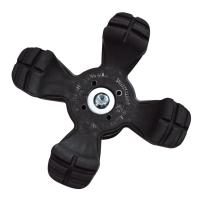 【オッセンベルクステッキ専用土台】4支点　セーフティーベース　ブラック