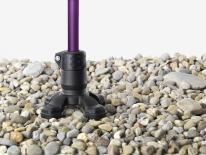 【オッセンベルクステッキ専用土台】4支点　セーフティーベース　ブラック