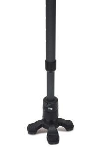 【オッセンベルクステッキ専用土台】4支点　セーフティーベース　ブラック