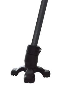 【オッセンベルクステッキ専用土台】4支点　セーフティーベース　ブラック