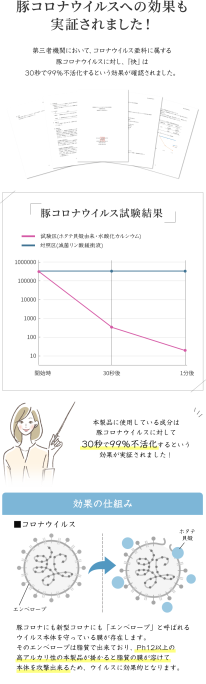 MENAGE+　KAI -快-　マスク用除菌スプレー 100ml