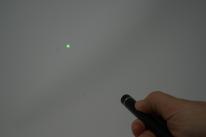 ポラリス　グリーンレーザーポインター　タッチペン付き　ブラック　RB-18G-BK