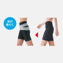 ソルボ中殿筋サポーター　メッシュ薄型　M