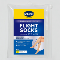 DrScholl（ドクター・ショール） フライトソックス ナチュラル L