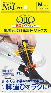 メディキュット 颯爽と歩ける着圧ソックス​ M