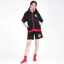 バッドばつ丸ラインジャージトップス Lサイズ