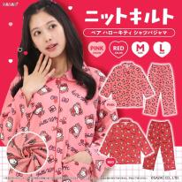 ベアハローキティシャツパジャマ　Lサイズ