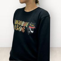 男女兼用　サイズ展開 S～XL　ノゴローウッドロゴトレーナー