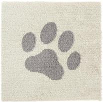 毛足が長いジョイントラグ　ピタぺトモ