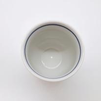 九谷焼湯呑／黄椿