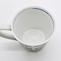 九谷焼マグカップ／すいれんぴんく