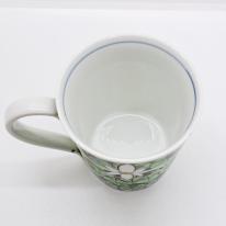 九谷焼マグカップ／すいれんぶるー