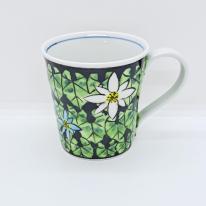 九谷焼マグカップ／すいれんぶるー