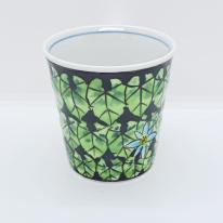 九谷焼マグカップ／すいれんぶるー