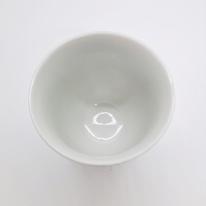 九谷焼湯呑／小花ちらしブルー