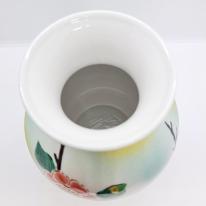 九谷焼6.5号花瓶／山茶花