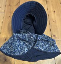 日本製 リバーシブル帽子 6枚込 農作業 ガーデニング グランドゴルフ 綿100%  レディース