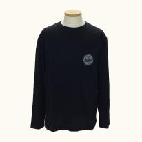 【大寸：ロビンソン】紳士綿100　ポケット付き　ロングＴシャツ　メンズ　長袖　年間物　