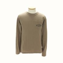 【大寸：ロビンソン】紳士綿100　ポケット付き　ロングＴシャツ　メンズ　長袖　年間物　