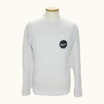 【大寸：ロビンソン】紳士綿100　ポケット付き　ロングＴシャツ　メンズ　長袖　年間物　