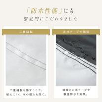 【楽天4年連続1位受賞】クレエ 電動自転車カバー 厚手 サイクルカバー 丈夫 防水