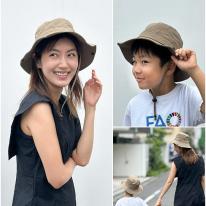 CIARA 帽子 キッズ 日よけ サファリハット 男の子 女の子 メッシュ lphat23