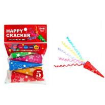 ハッピークラッカー５Ｐ（国産）