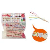 バースデークラッカー　テープ＆バナー3P