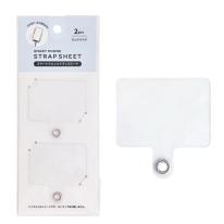 ｽﾏｰﾄﾌｫﾝｽﾄﾗｯﾌﾟｼｰﾄ　2P　ﾋﾟｭｱｸﾘｱ