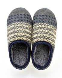 ニット織スリッパ　シンプルニット　3色展開　サイズ展開有　　