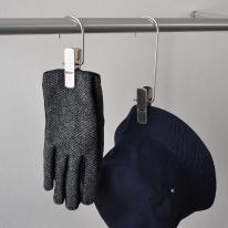 [日本製]ステンレス製クリップハンガー ロング