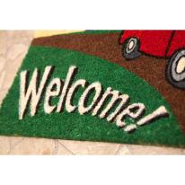 Coir mat コイヤーマット［Welcome Bus］