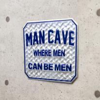 アメリカンクラシック  エンボスティンプレート [MAN CAVE]