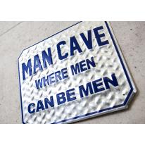 アメリカンクラシック  エンボスティンプレート [MAN CAVE]