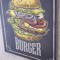 ウッドボード ［BEST IN TOWN BURGER］