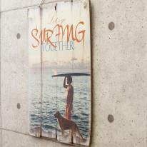 ウッドボード ［SURFING TOGETHER］