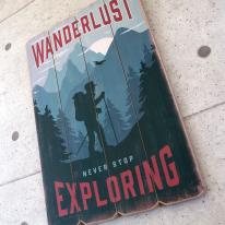 ウッドボード ［WANDERLUST EXPLORING］