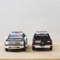 ダイキャストミニカー(M) 5" 2014 Chevrolet Silverado (Police)