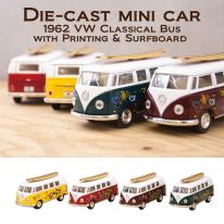 ダイキャストミニカー(M)[5" 1962 VW Classical Bus]