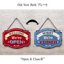 Old New シリーズ [Both プレート Open & Closed II］両面タイプ